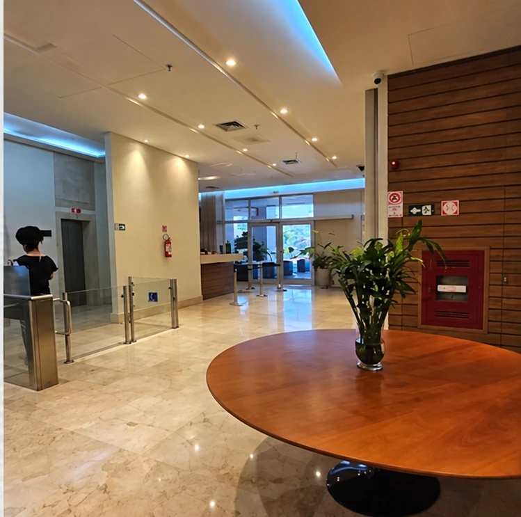 Recepção do escritório administrativo da Mobillite na Savassi
