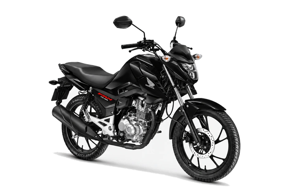 Honda CG 160 Fan preta