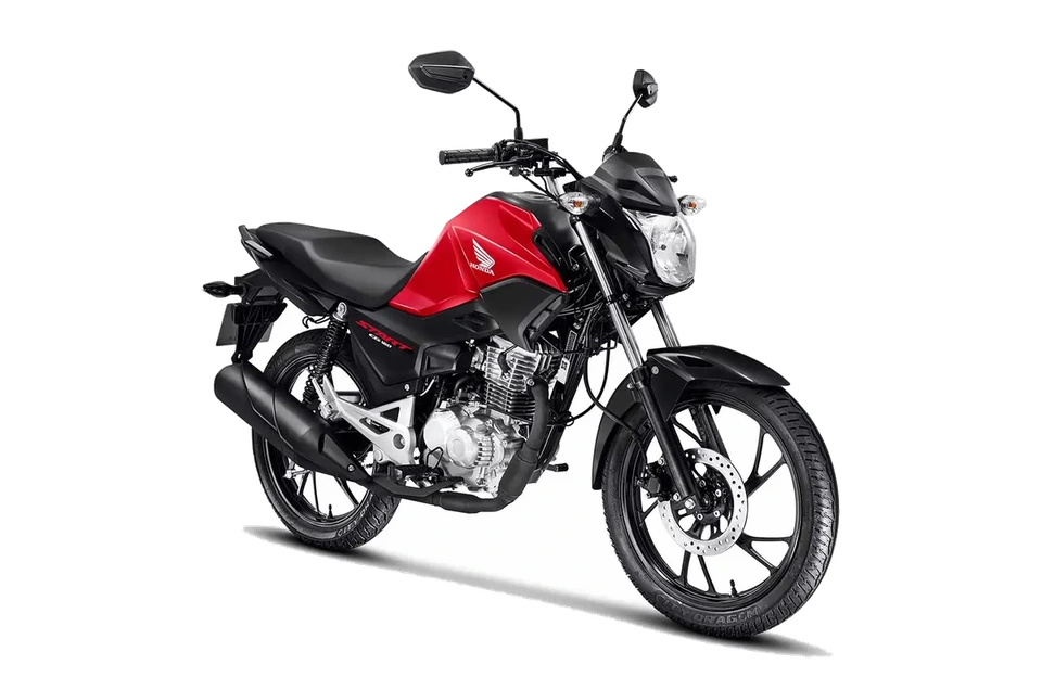 Honda CG 160 Start vermelha