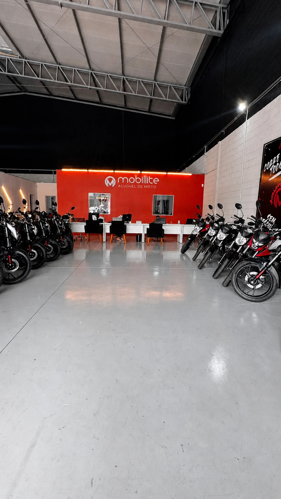 Showroom da unidade Mobillite Eldorado